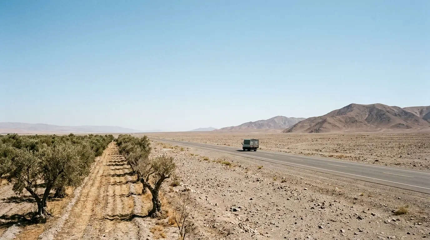 Landscape of the Tacna region, Peru — illustrative image